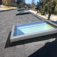 New Roof and skylights installed by Whonnock Roofing, Maple Ridge Feb 2019