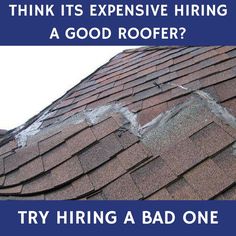 Roofing - Expensive to hire a bad one - Whonnock Roofing