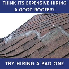 Roofing  - Expensive to hire a bad one - Whonnock Roofing