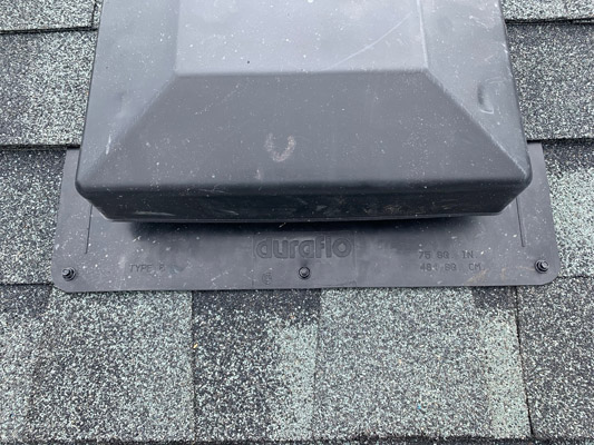 Correctly Installed Roof Vent - Whonnock Roofing