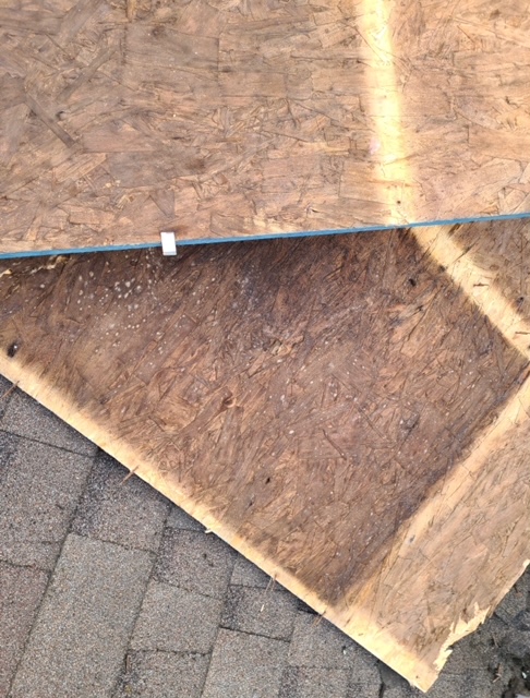 Inadequate Roof Ventilation - plywood delamination